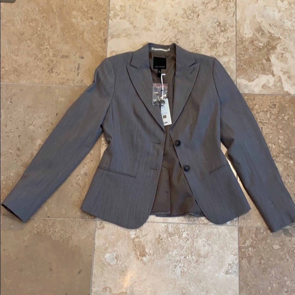 Women’s grayish/brown/tan Limited blazer size 2